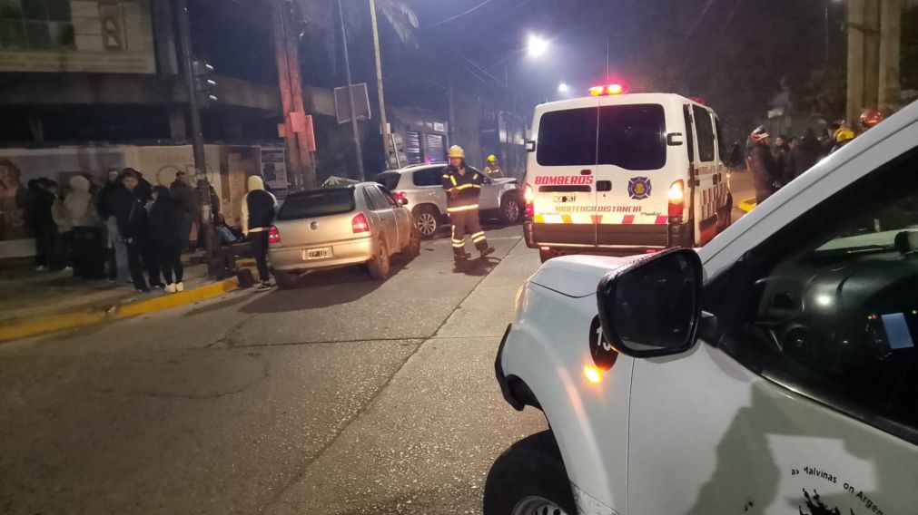 Choque múltiple en La Florida: una persona resultó herida y fue trasladada al hospital