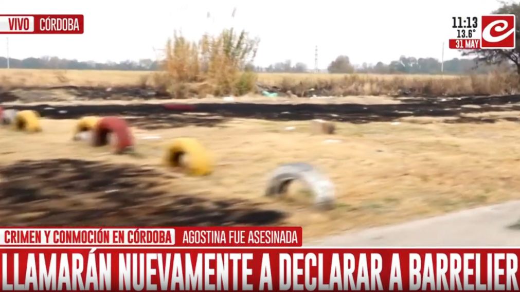 El cuerpo de la víctima fue hallado en un descampado.