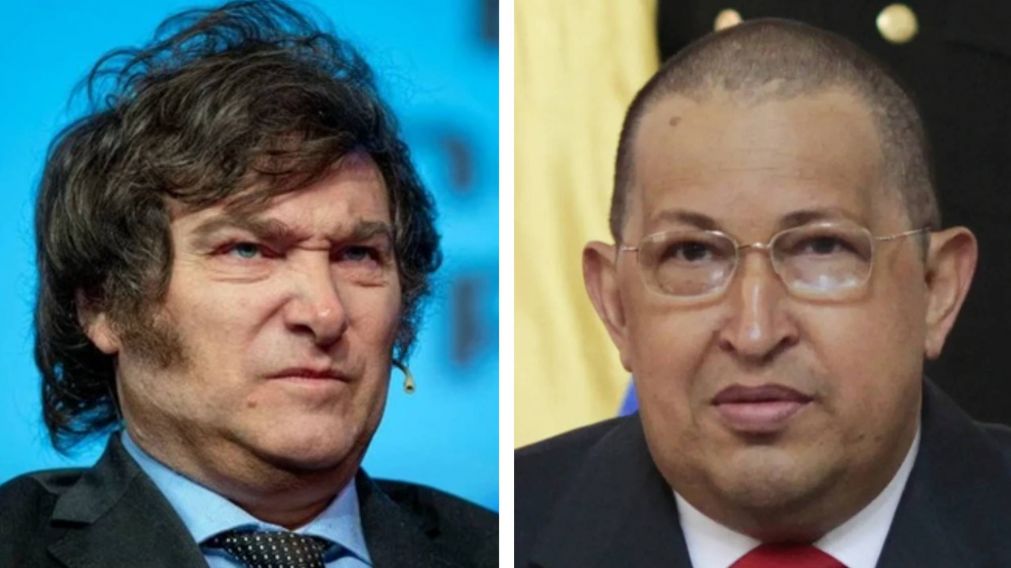 Milei replic� un video de Hugo Ch�vez para atacar al kirchnerismo: "Lobo con piel de cordero".