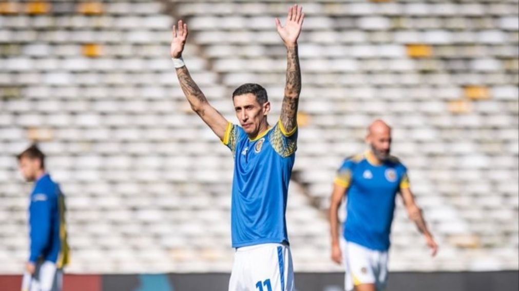 Fideo Di Mar�a, el m�ximo protagonista de Rosario Central, vivi� una jornada particular por la Copa Argentina. 