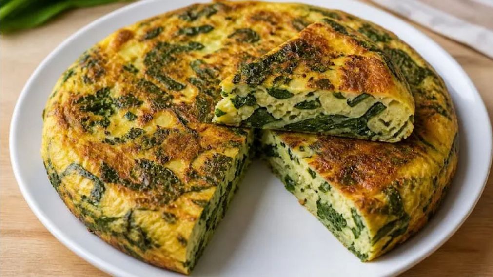 Receta de tortilla de acelga y champiñones: una opción proteíca para resolver la comida en minutos