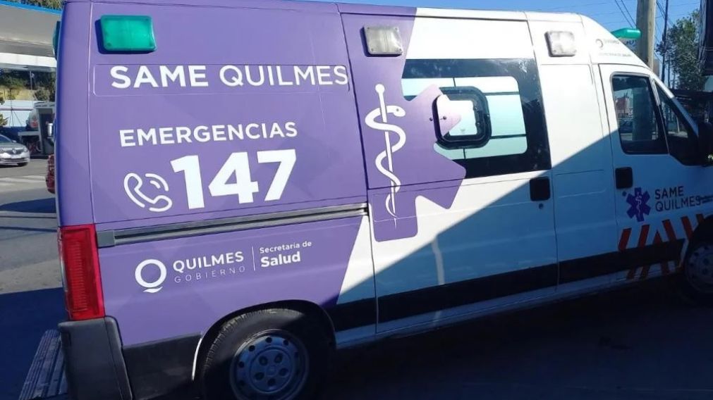 Choque y vuelco en Bernal Oeste: una persona herida