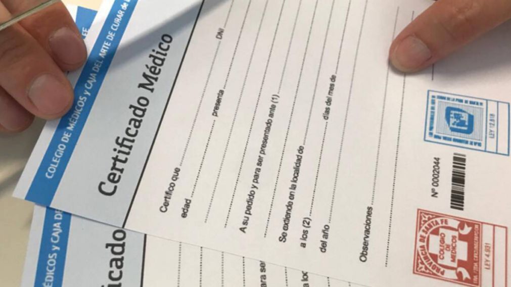 El Gobierno modific� los requisitos para la validaci�n de certificados m�dicos y licencias por enfermedad.