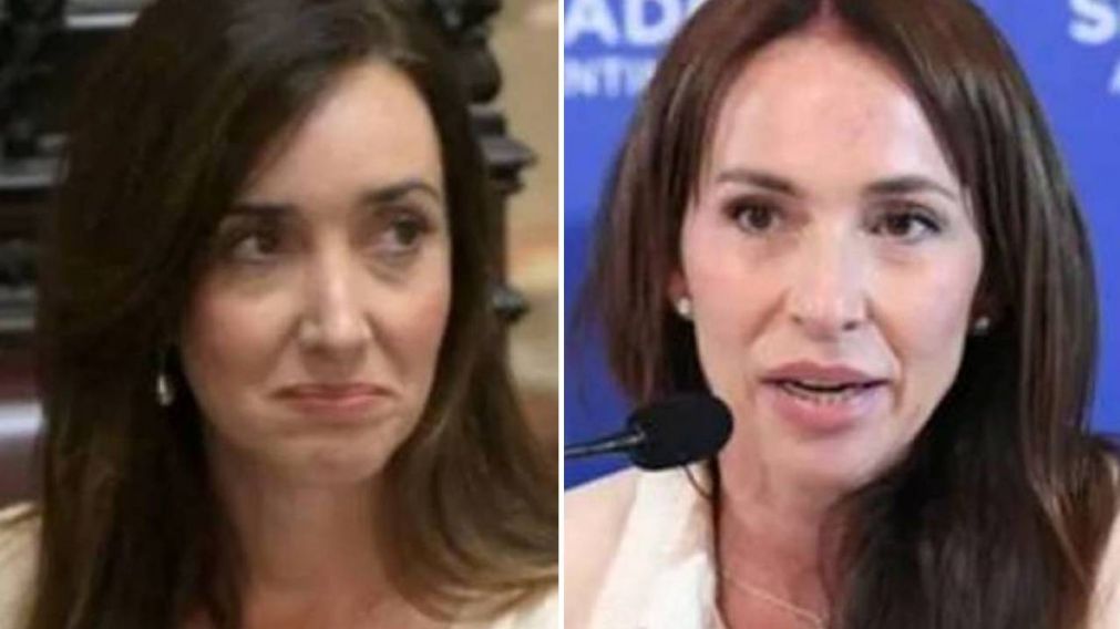 La vicepresidenta Victoria Villarruel recibió a María Verónica Michelli.