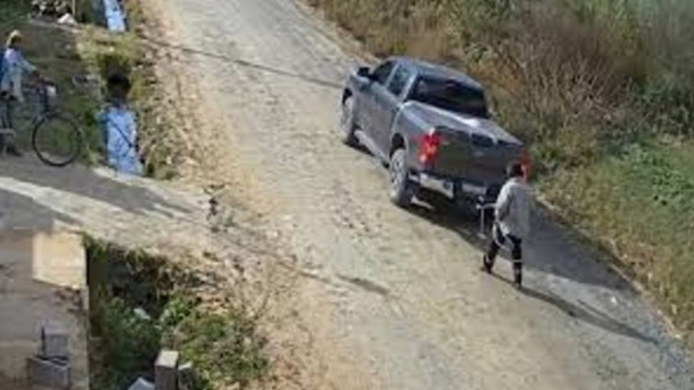 La ins�lita situaci�n tuvo lugar en la ciudad bonaerense de Z�rate (Captura de video).