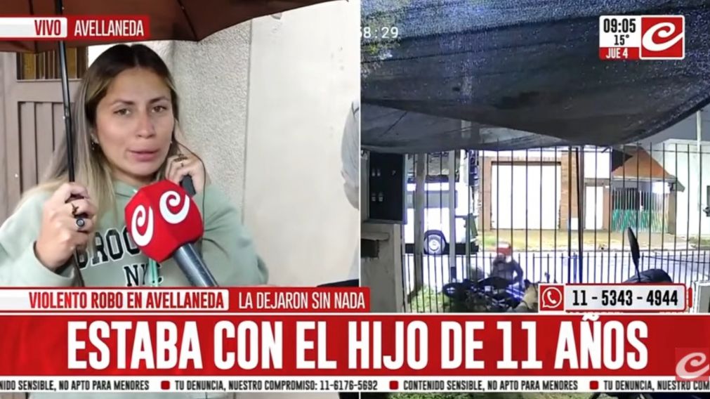 La víctima del ataque dialogó con Crónica.
