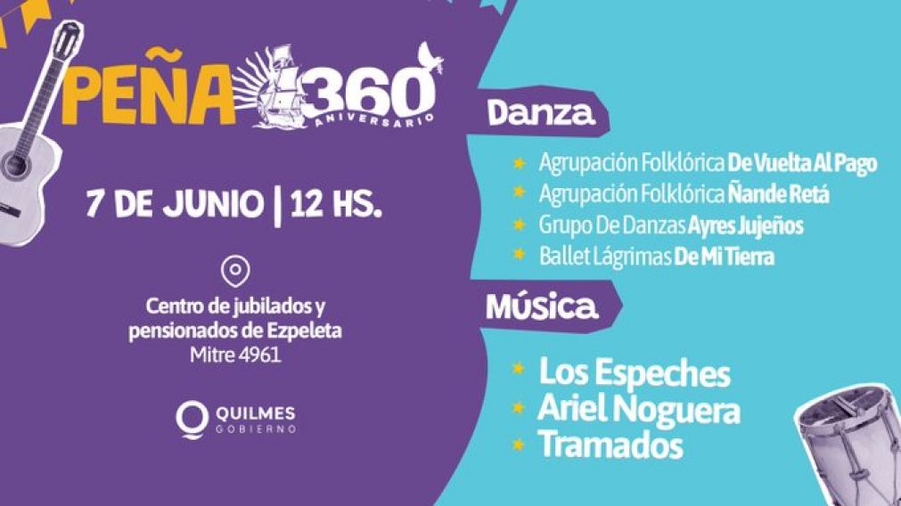 Ezpeleta se viste de fiesta para una nueva edici�n de Pe�a 360