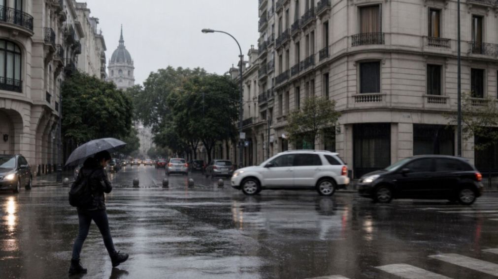 El SMN confirmó los días exactos en que las precipitaciones irrumpirán en la región metropolitana, quebrando la estabilidad térmica de la semana.