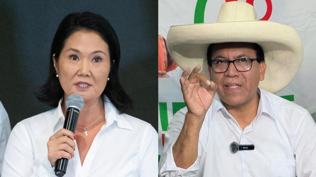 Elecciones en Per�: Keiko Fujimori y Roberto S�nchez se disputan la presidencia