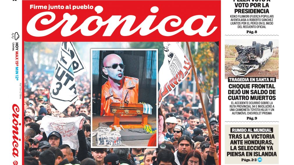 Las tapas del lunes 8 de junio de 2026.
