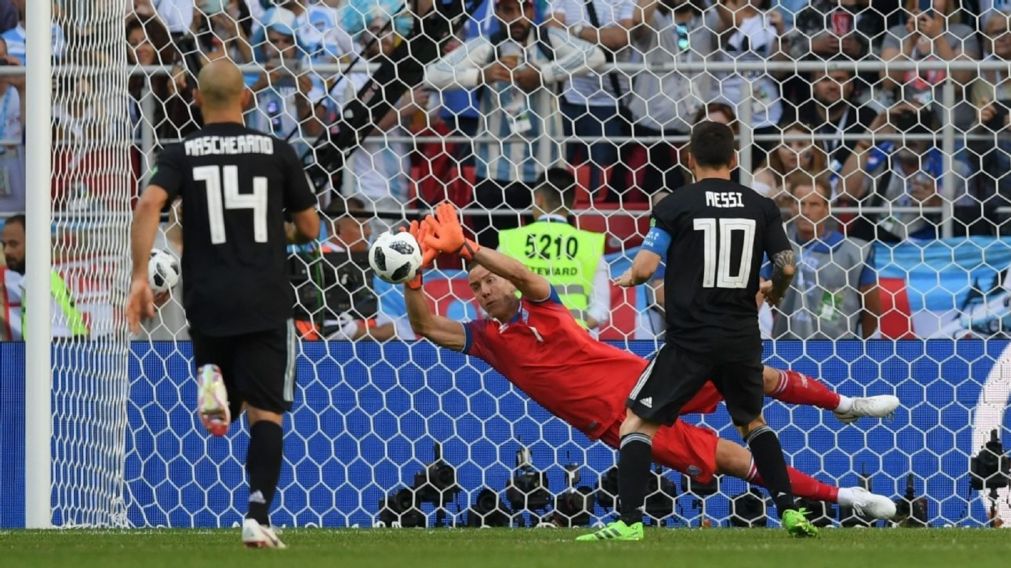 El recuerdo del penal errado de Messi en el duelo de Argentina ante Islandia en el Mundial 2018.