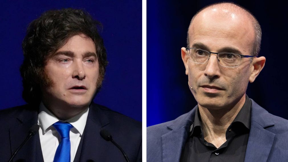 "Preparando mi respuesta para ver si podemos calmar tus temores": Milei a Yuval Noah Harari tras las cr�ticas por su proyecto de IA.