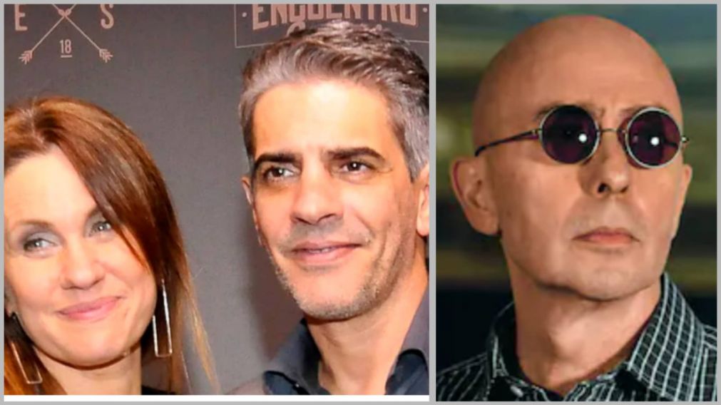 La conmovedora despedida de Nancy Dupláa y Pablo Echarri al Indio Solari: la foto que emocionó a los fanáticos.