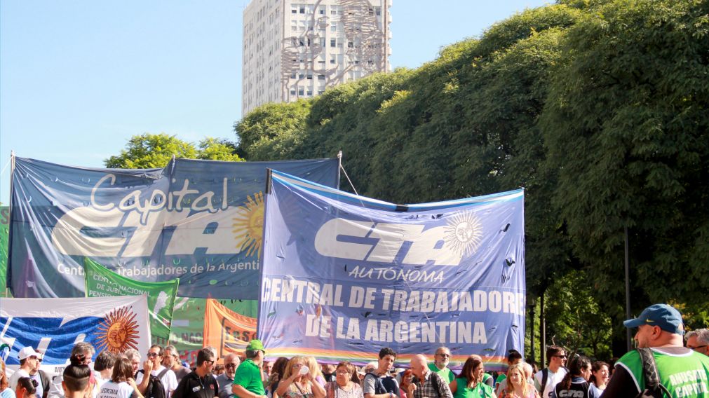 La concentraci�n se realizar� en la avenida de Mayo y Piedras para marchar a la Casa Rosada (Archivo).