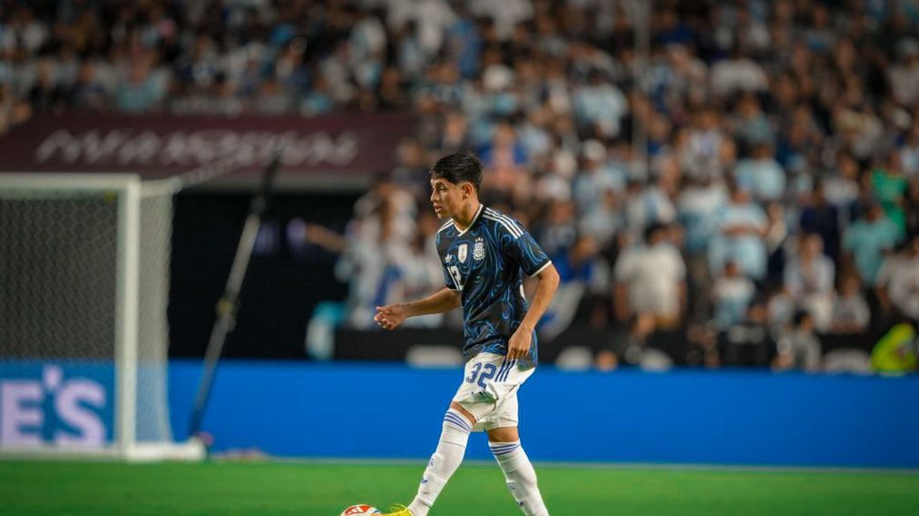 Tomás Aranda ya fue "adoptado" por varios jugadores de la Selección Argentina y ya le pusieron apodo.