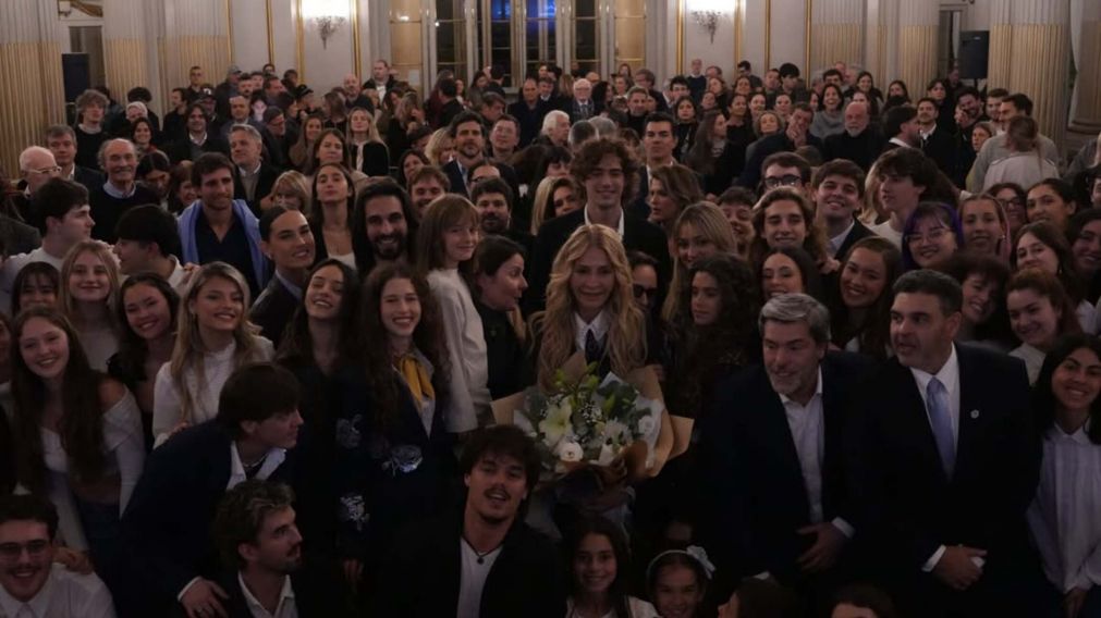 Cris Morena fue homenajeada como personalidad destacada de la cultura´.