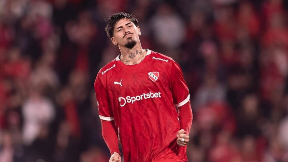 Kevin Lom�naco ya no quiere saber nada con Independiente.