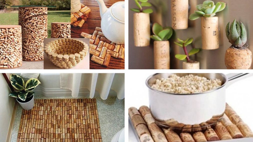Transform� corchos en objetos y muebles �tiles: reciclaje creativo para un planeta m�s verde