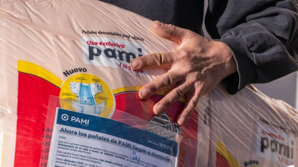 PAMI ya entregó más de 25 millones de pañales en los domicilios de los afiliados.