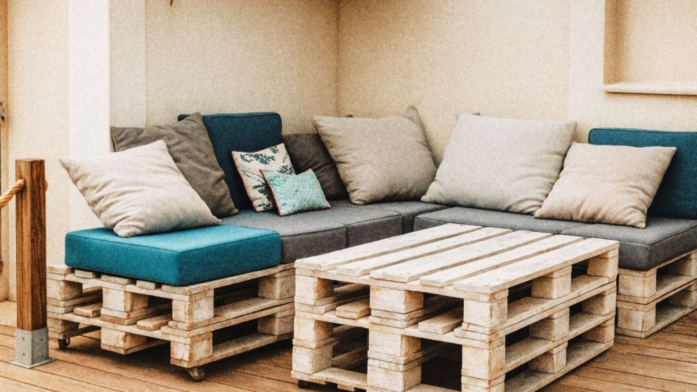 No compres, creá: transformá pallets en un sillón con toda la facha