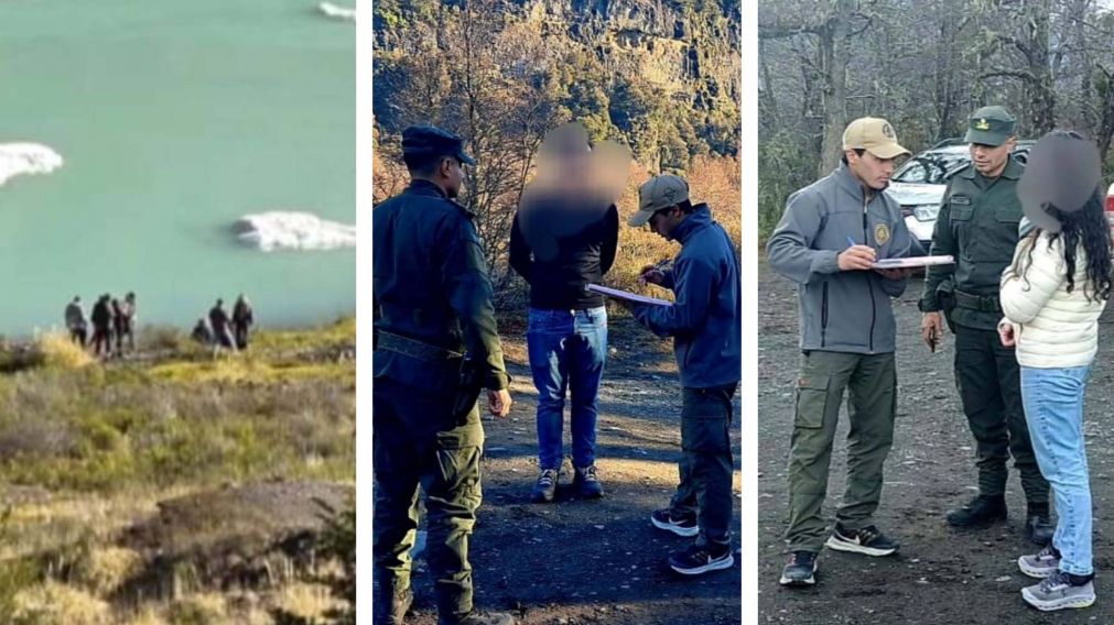 Turistas brasileños entraron a una zona prohibida del Parque Nacional Nahuel Huapi y fueron multados.