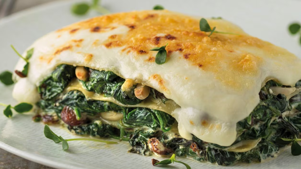 Lasa�a de espinaca y ricotta: una receta deliciosa para sumar verduras al almuerzo