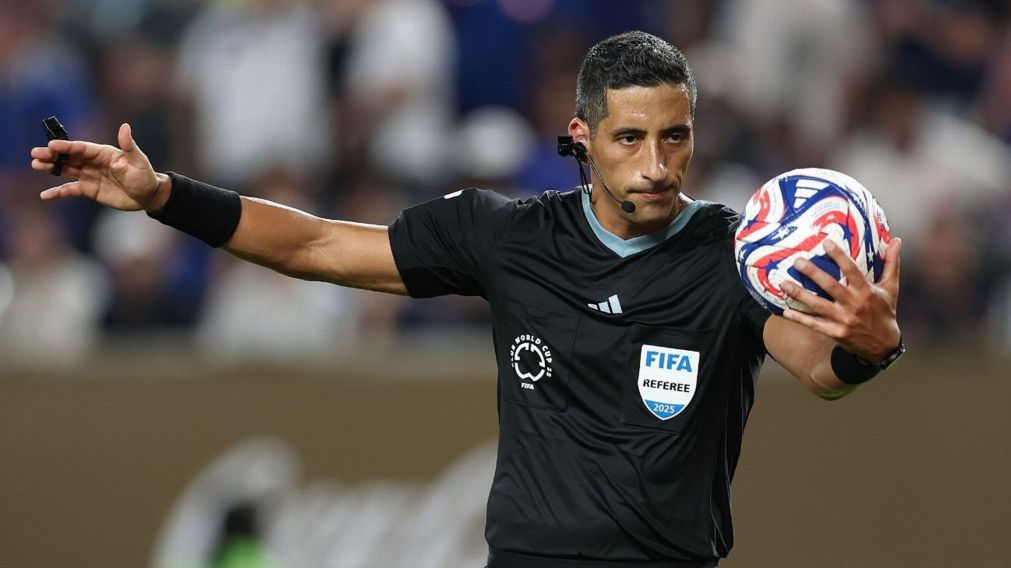 Yael Falc�n P�rez fue designado para su primer partido del Mundial 2026