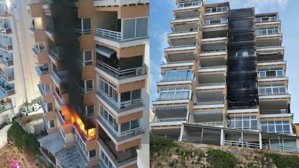 Un argentino de 58 a�os muri� en un incendio que se produjo en el edificio en el que viv�a (Im�genes: Ayuntamiento de Calvi�).