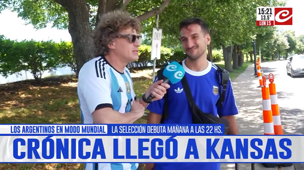 Cr�nica lleg� al Mundial 2026: as� est� el clima en Kansas antes del debut argentino