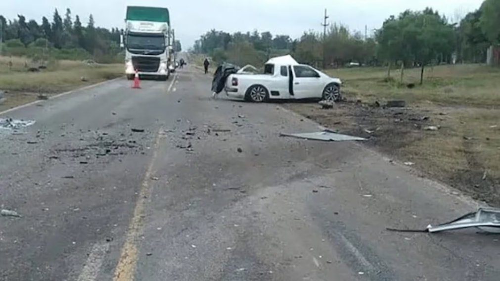 Dos hombres murieron tras un choque frontal en la Ruta 12 en la provincia de Entre R�os.