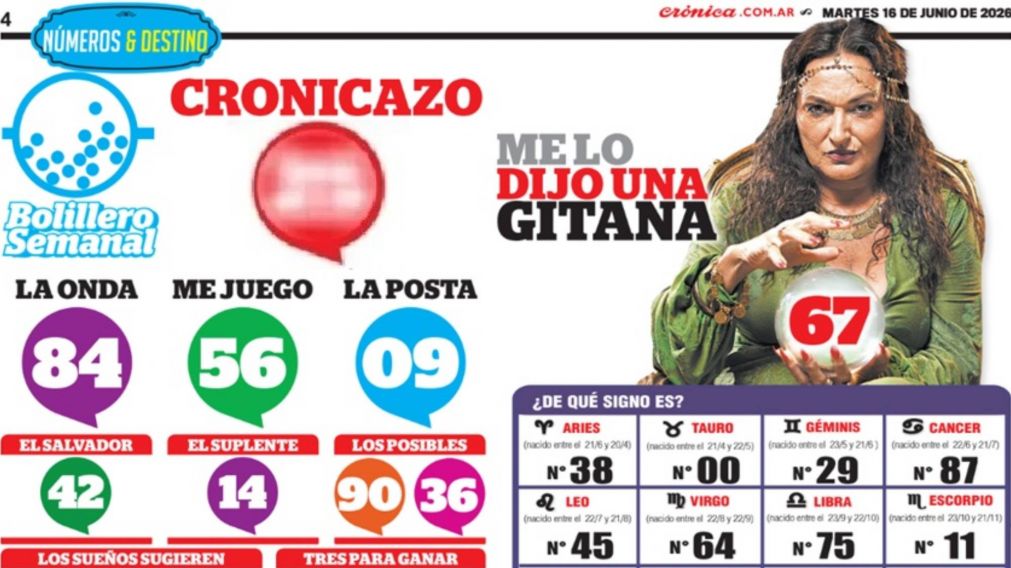 No apuestes sin antes ver el Cronicazo.
