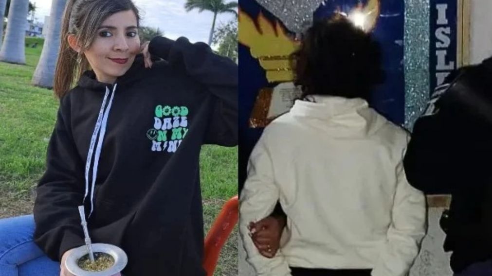 A la izquierda, la v�ctima y, a la derecha, la presunta filicida. 