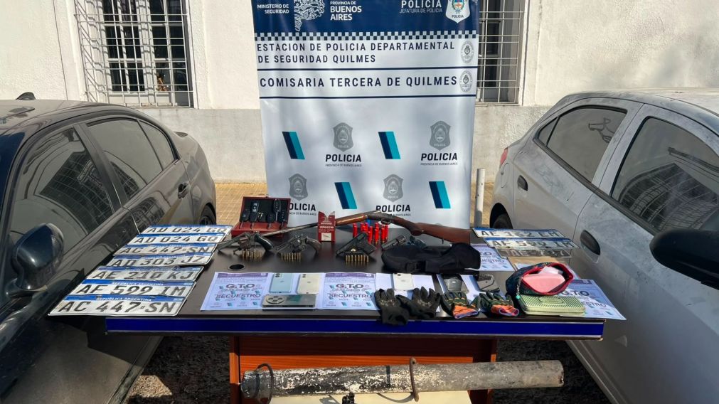 Cae una banda que comet�a entraderas en Quilmes: hay tres detenidos