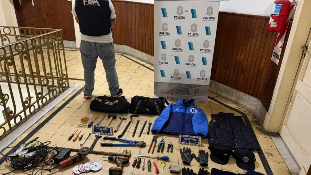 Robo frustrado de pel�cula: c�maras, persecuci�n y tres detenidos en Quilmes