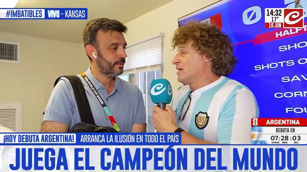 Cr�nica pisa fuerte en la Copa del Mundo: as� es el centro de acreditaciones