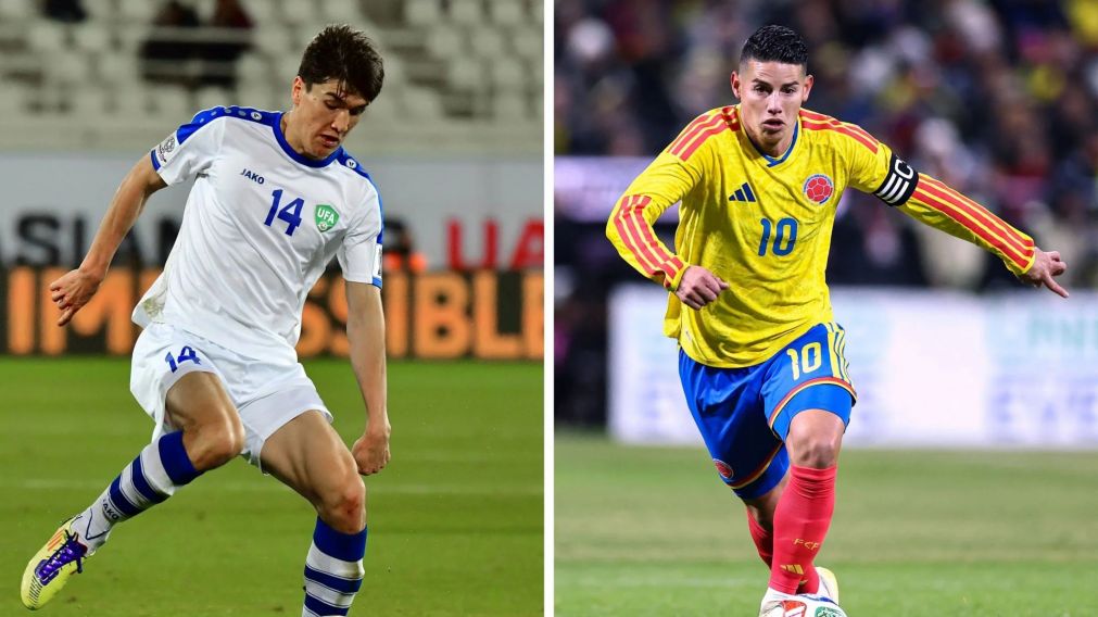 Uzbekist�n y Colombia se mide por el Mundial 2026.