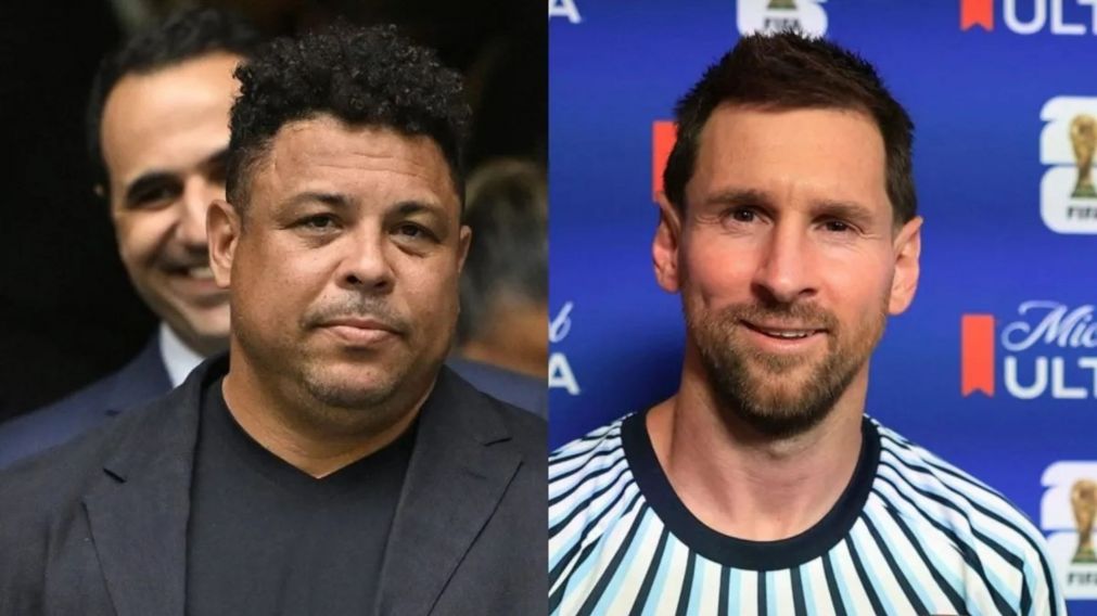 Lionel Messi es el Goat para Ronaldo. 