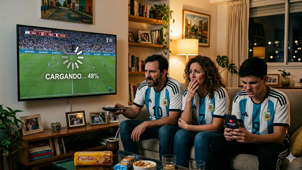 El error de configuración más común en las casas argentinas que arruina las transmisiones en vivo del Mundial 2026.