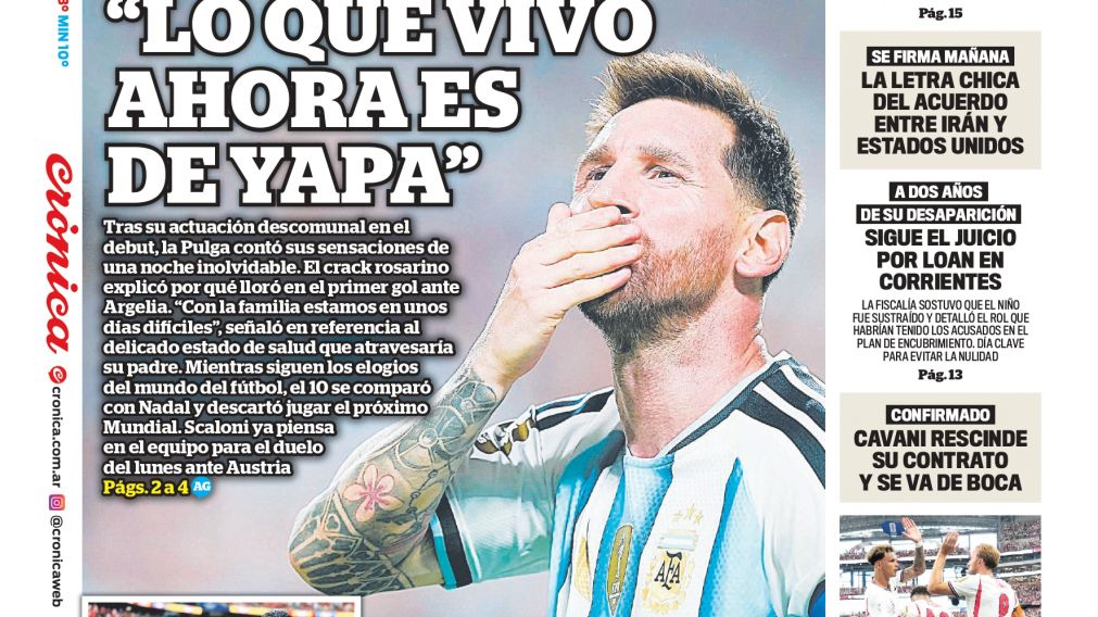 Las tapas del jueves 18 de junio de 2026.