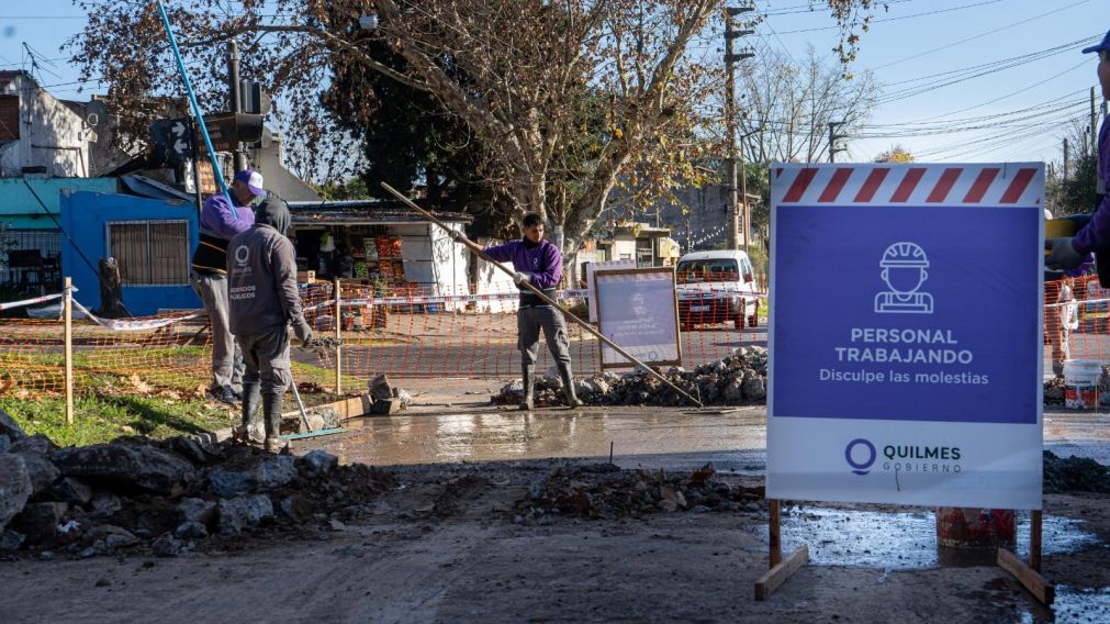 Siguen los trabajos de bacheo en Quilmes: d�nde y las tareas que se realizan