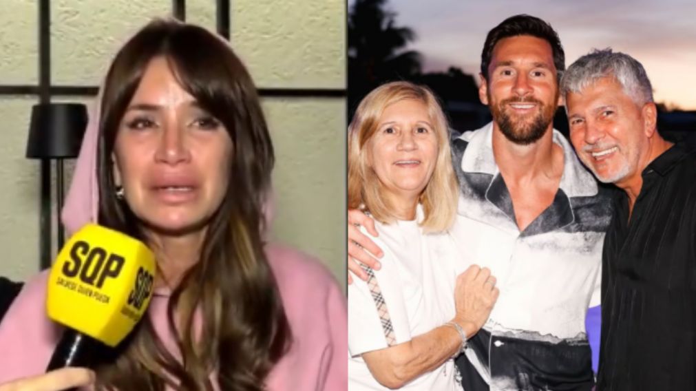 Flor Pe�a rompi� en llanto y revel� que le mand� un mensaje a Celia, la mam� de Lionel Messi: "Quer�a que lo sepa..."