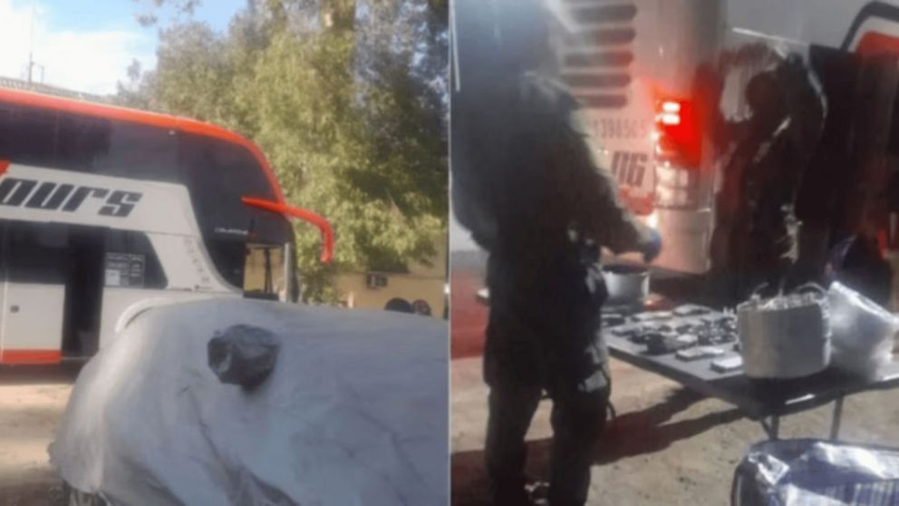 El procedimiento fue en la localidad de Empalado en Santiago del Estero (Gentileza Todo jujuy).