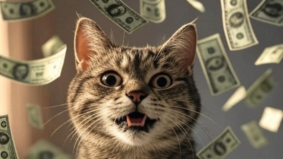 Gan� millones en la quiniela por culpa de su gato travieso: incre�ble historia.