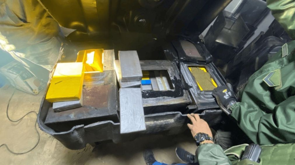 Los elementos secuestrados por las autoridades del caso.