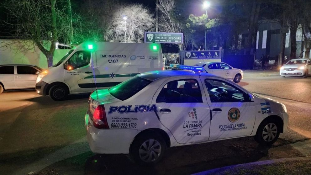 La Polic�a trabaj� en el lugar de los hechos.