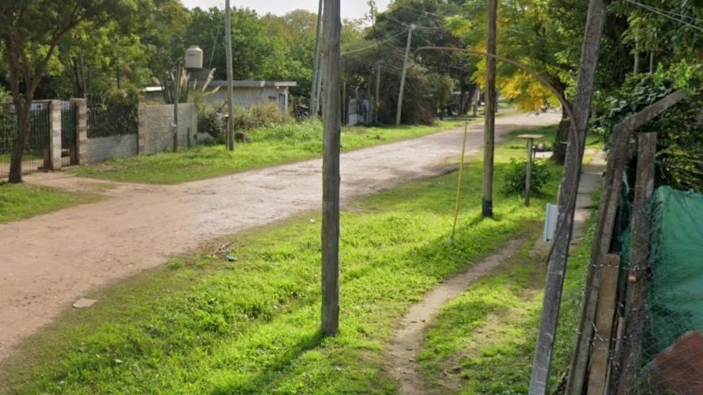 Acá, en este vecindario, se produjo el homicidio de la menor.