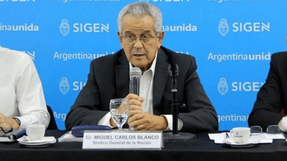 El Gobierno formaliz� la salida de Miguel Blanco como titular de la Sindicatura General de la Naci�n.