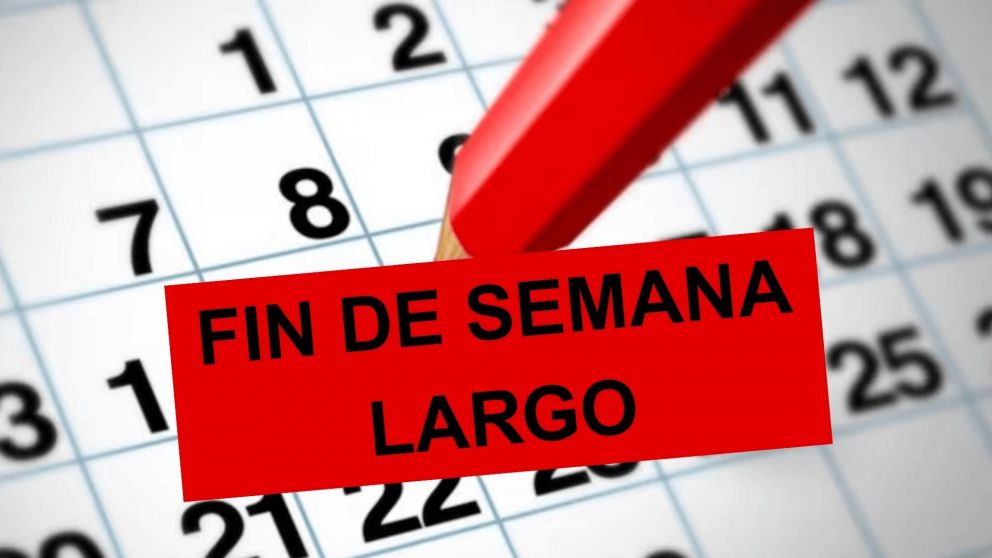 Feriado sorpresa en julio: fin de semana largo para algunos argentinos, con descanso de viernes a domingo (Imagen ilustrativa).