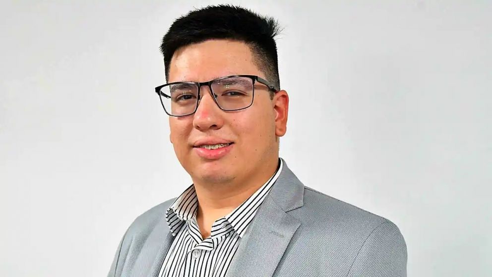 El ahora exconcejal de La Libertad Avanza Salta, Pablo Emanuel López.