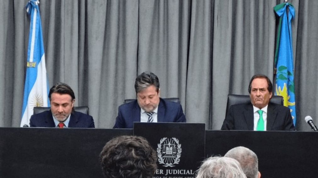 Los jueces que llevarán adelante el nuevo juicio por la muerte de Diego Maradona.
